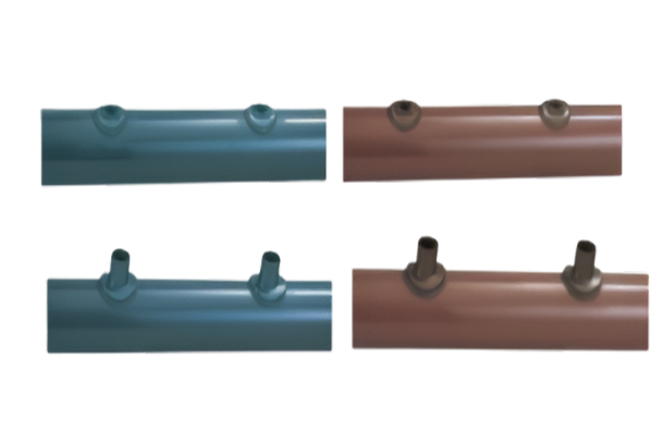 Clean PVC Pipe System Fittings