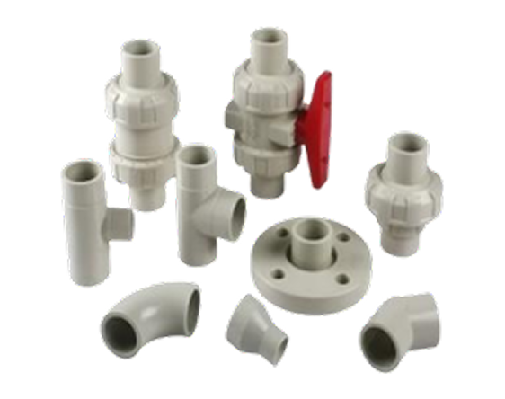 PPH Pipe Fittings Range